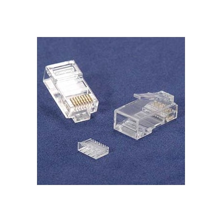 Bestlink Netware RJ45 CAT6 Plug Stranded 50 Micron w/ Inserter, 100pk 101228
